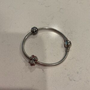 Pandora Bracelet with two charms